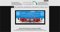 Desktop Screenshot of pacificrimbusinessconsultants.com